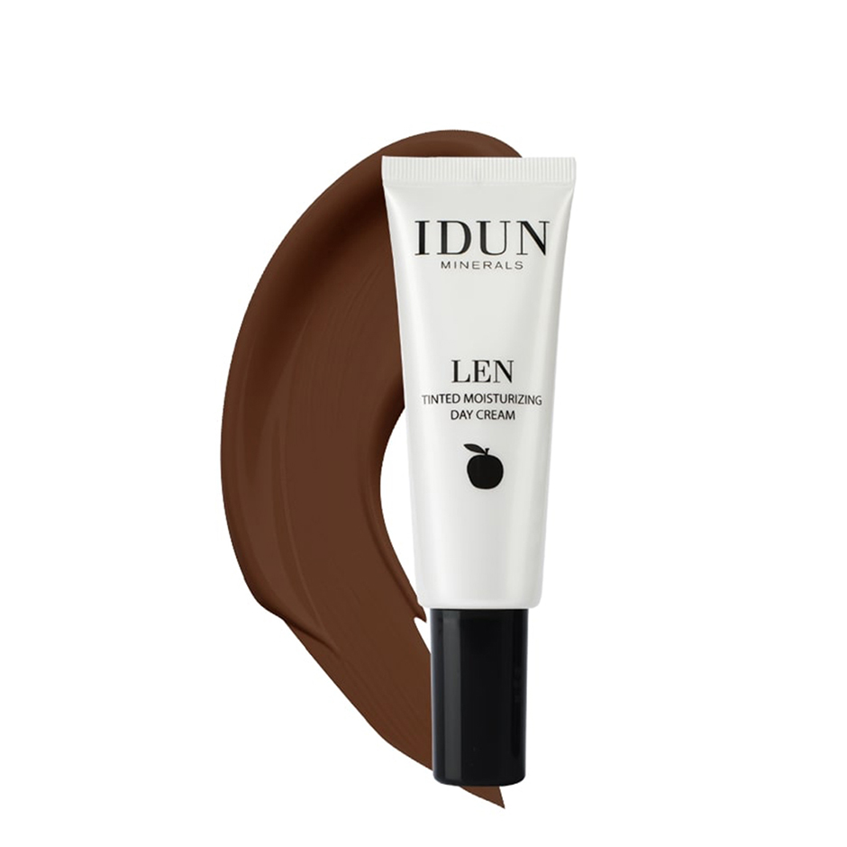 Köp IDUN Minerals Tinted Day Cream Len, Deep 50 ml IDUN Minerals Foundation fraktfritt