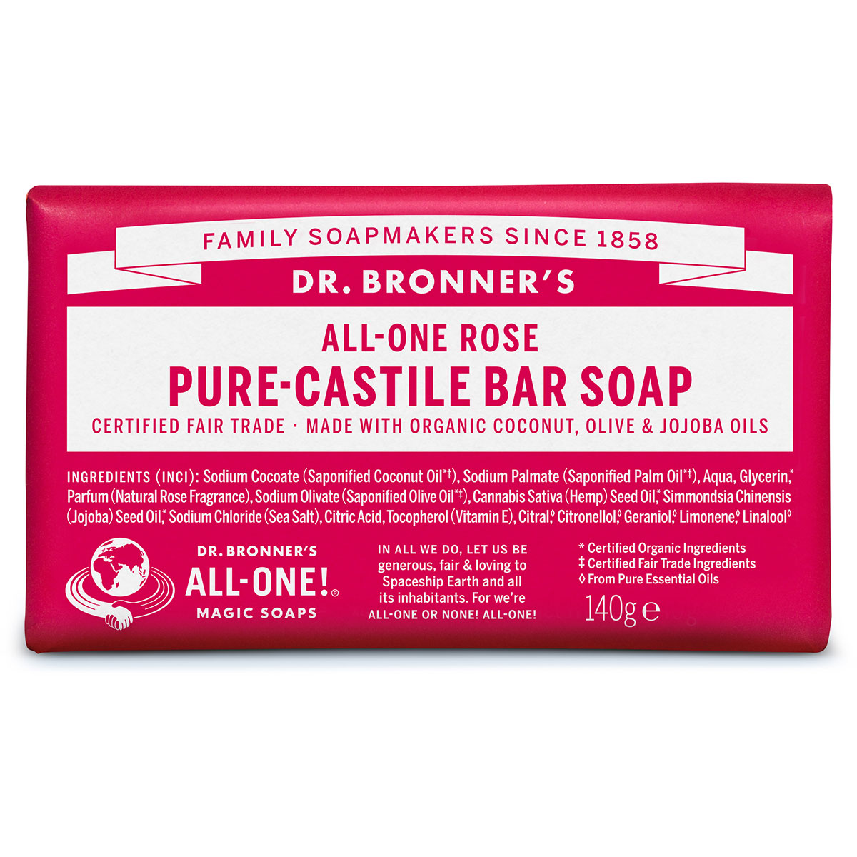Soap Bar, 140 g Dr. Bronner