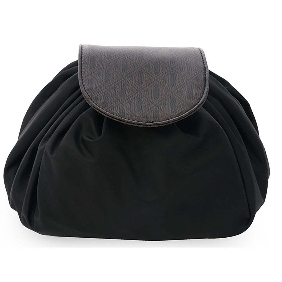 JLB Round Drawstring Bag M Black-White,  Ceannis Necessärer