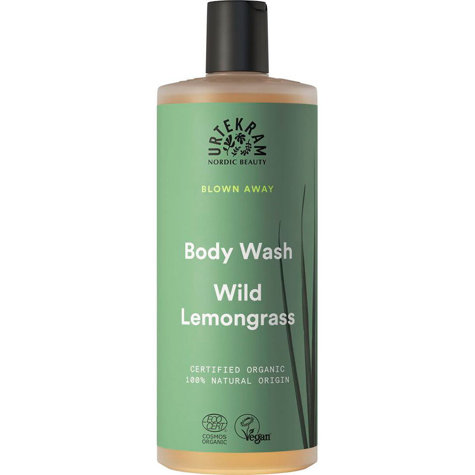 Wild Lemongrass Body Wash, 500 ml Urtekram Duschcreme