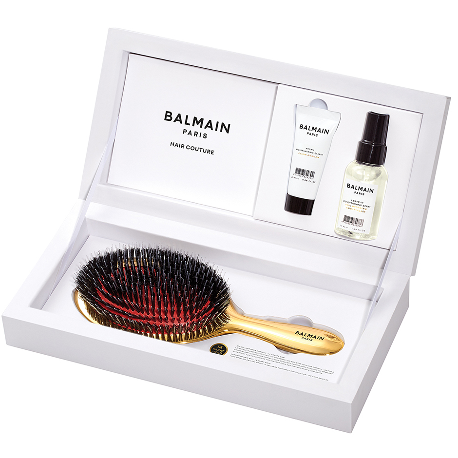 Golden Spa Brush, Balmain Hair Couture Hårborstar