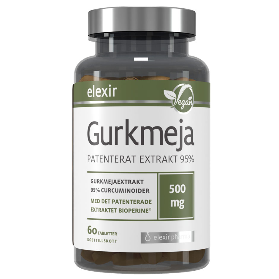 Gurkmeja,  Elexir Pharma Kosttillskott & Vitaminer