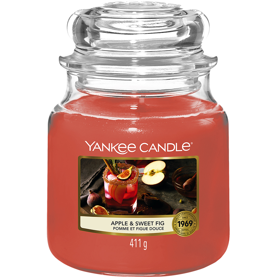 Classic Apple & Sweet Fig  Yankee Candle Doftljus