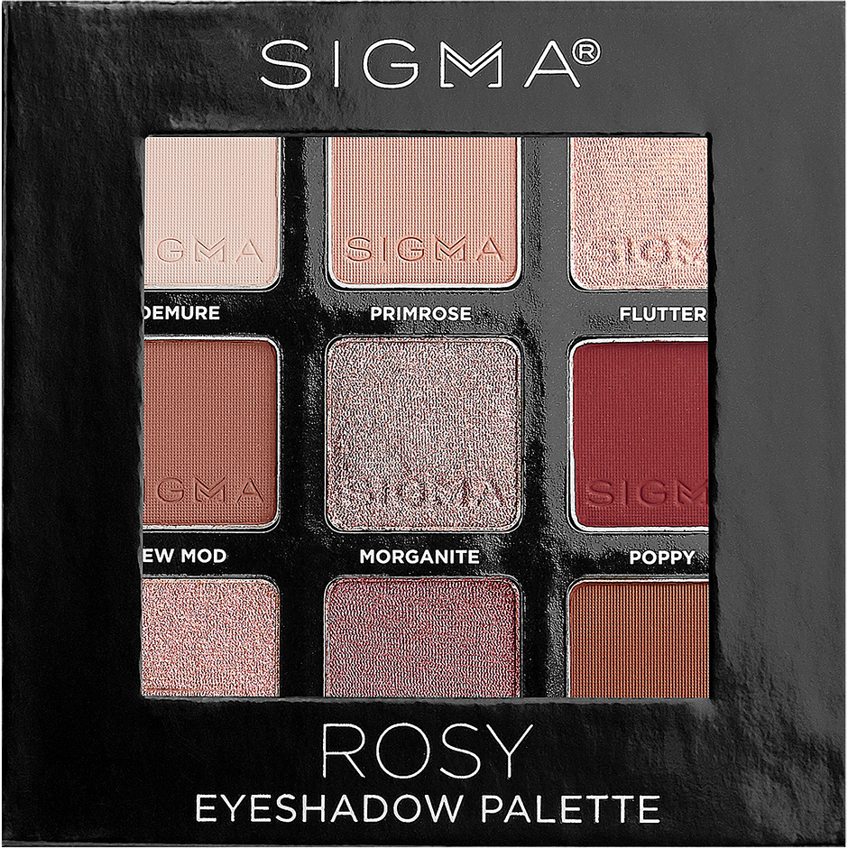Produktfoto för Sigma Beauty Rosy Eyeshadow Palette