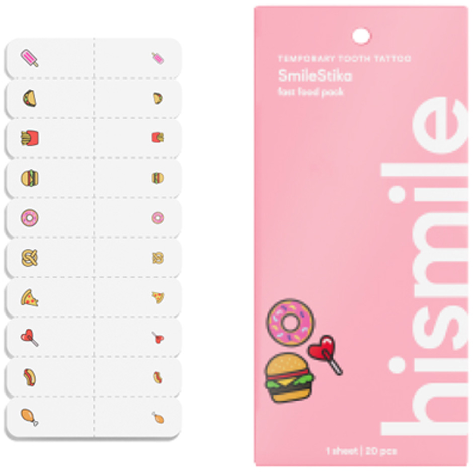 Alternativ bild 0 för Hismile SmileStika Fast Food Pack
