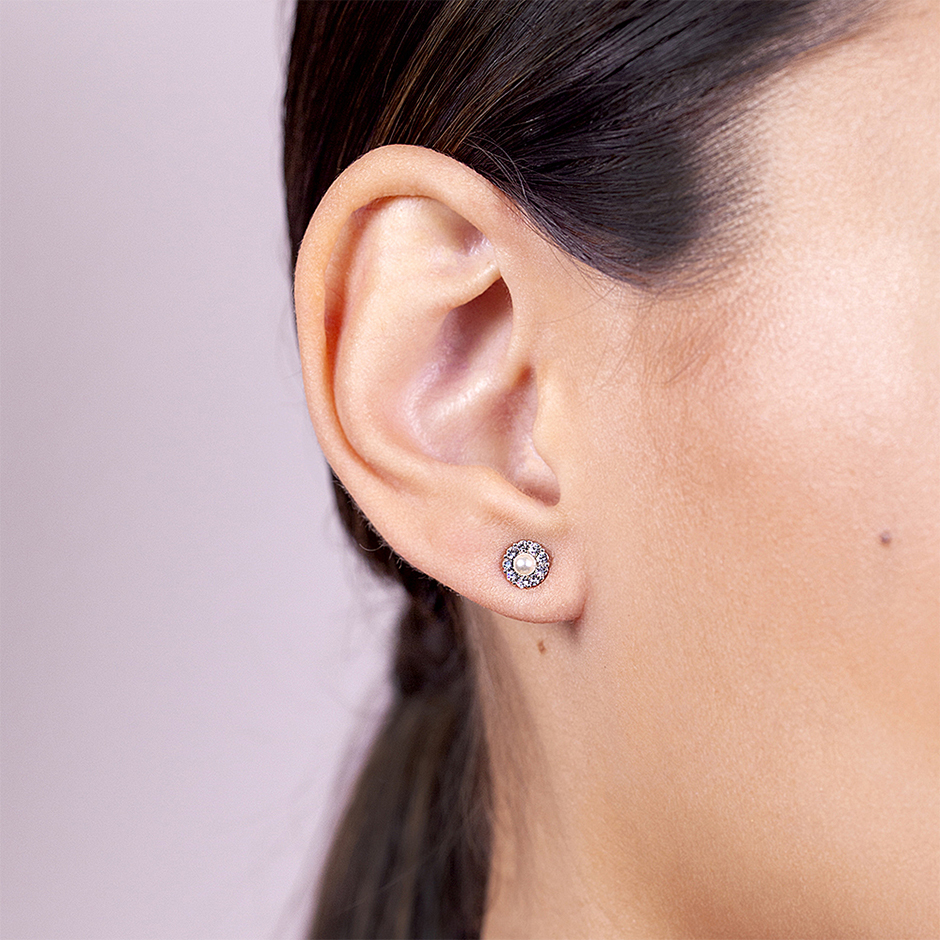Petite Miss Sofia Pearl Earrings