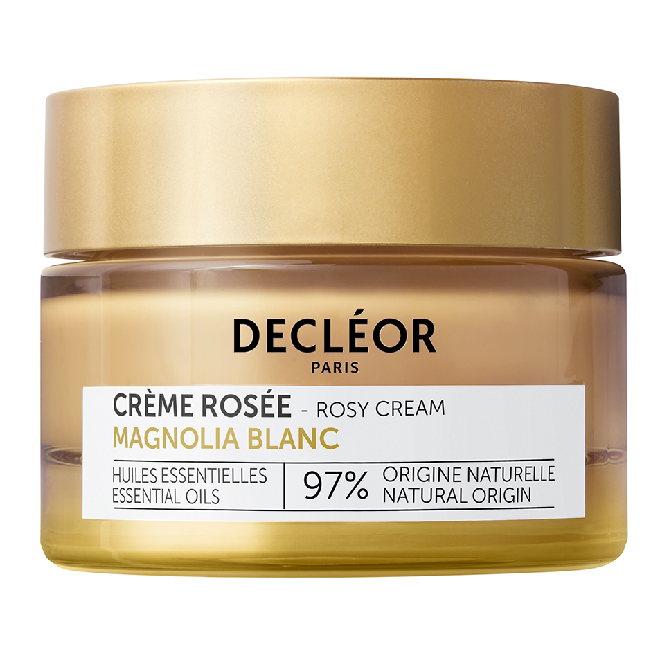 White Magnolia Rosy Cream