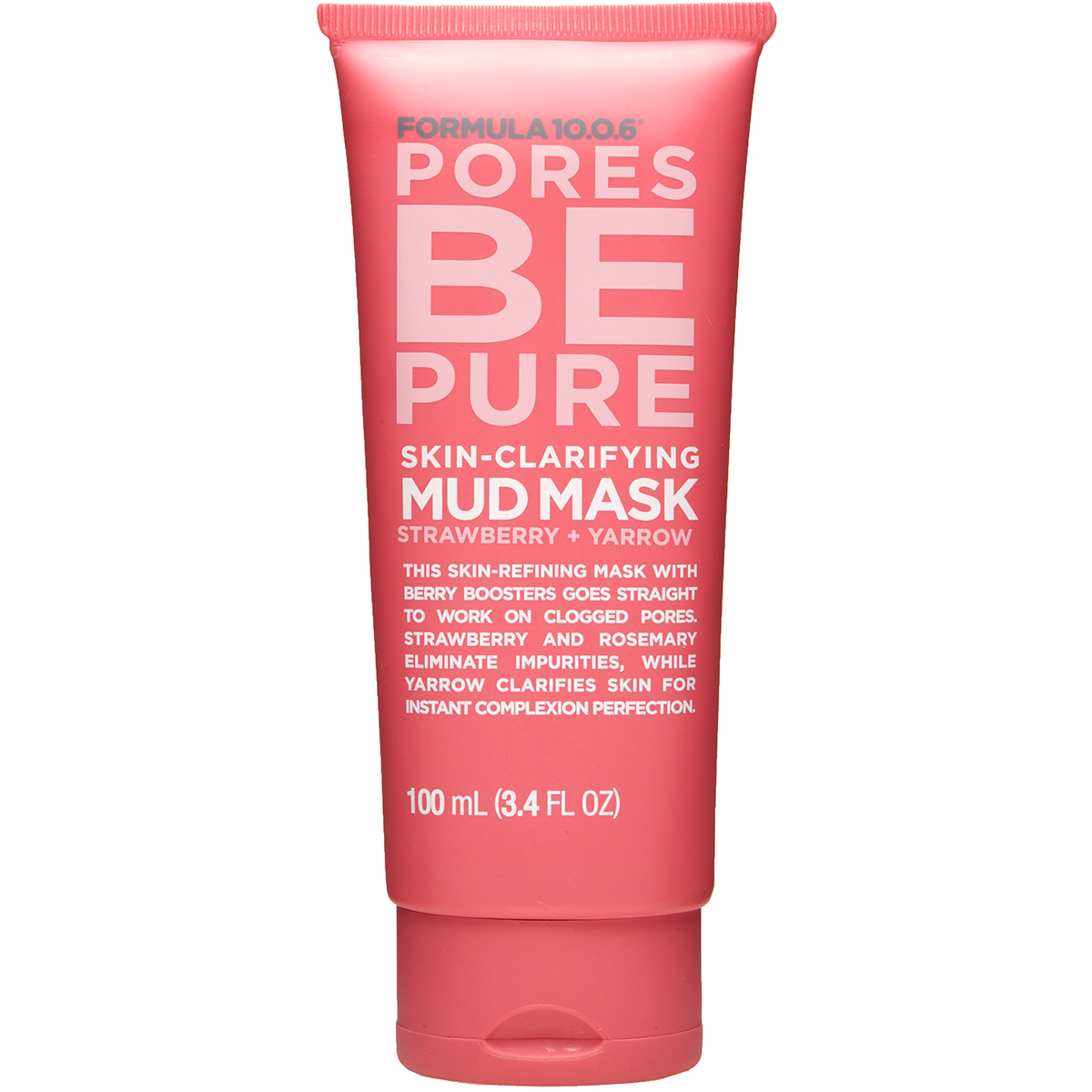 Formula 10.0.6 Pores Be Pure Skin-Clarifying Mud Mask, 100 ml Formula 10.0.6 Ansiktsmask