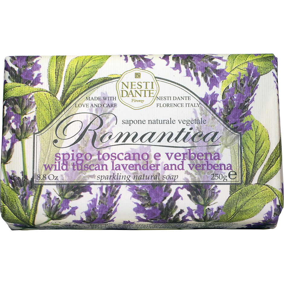 Romantica Wild Tuscan Lavender & Verbena, 250 g Nesti Dante Handtvål