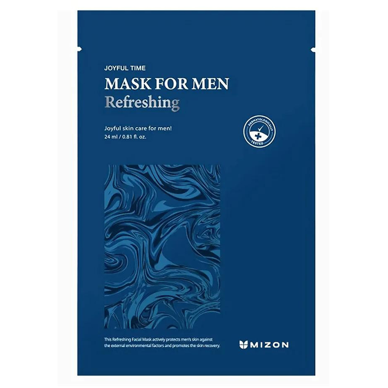 Produktfoto för Mizon Joyful Time Mask For Men [Refreshing] - 23 g