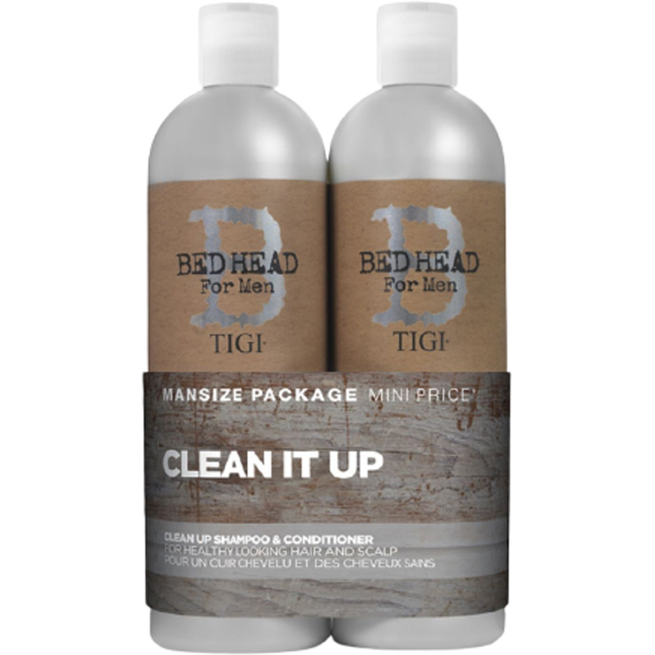 B for Men Clean Up Tweens Duo,  750ml TIGI Bed Head Paket
