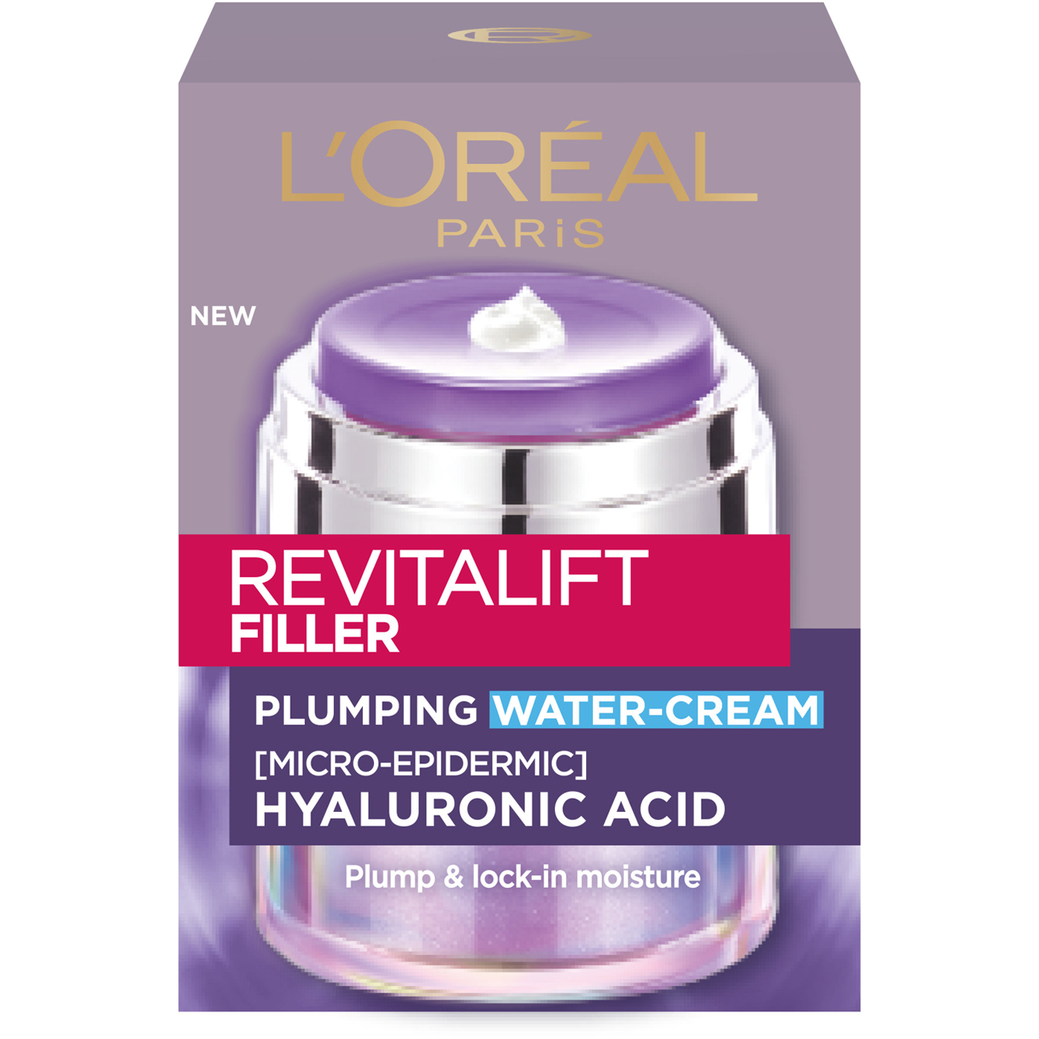 Revitalift Filler Plumping Water-Cream, 50 ml L'Oréal Paris Dagkräm