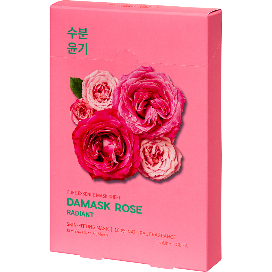 Pure Essence Mask Sheet Pack Damask Rose,  Holika Holika Ansiktsmask