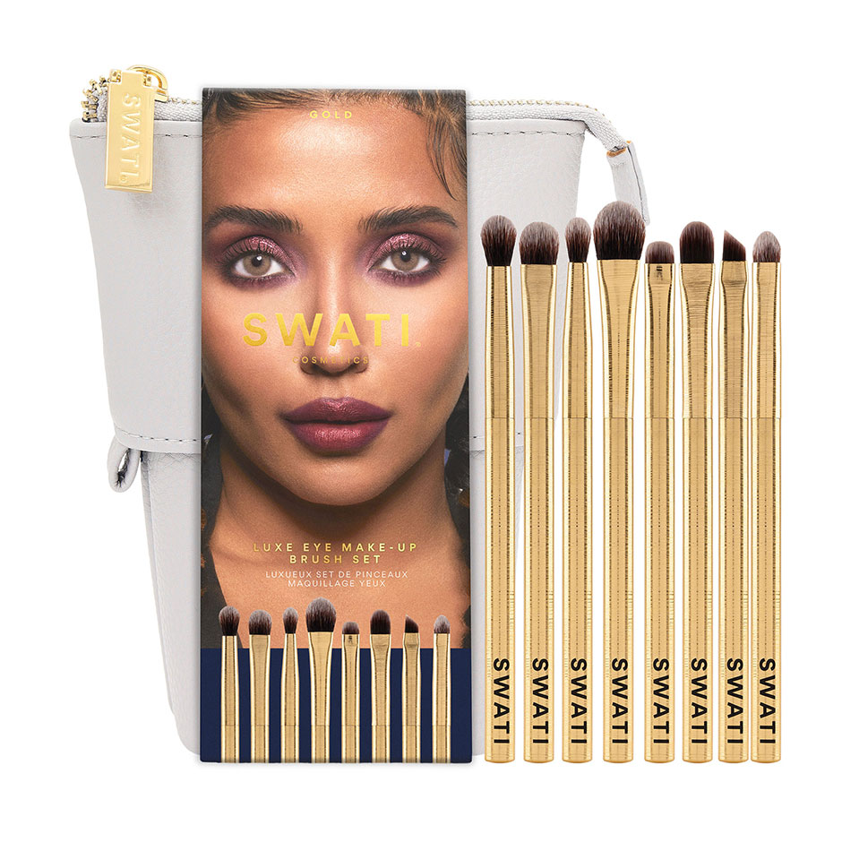 Produktfoto för SWATI Cosmetics Deluxe Eye Brush Set 8 pcs