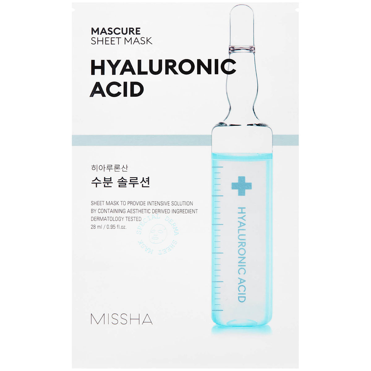 Mascure Hydra Solution Sheet Mask, 27 ml MISSHA K Beauty Masker
