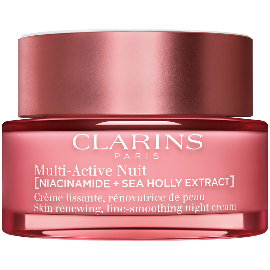 Clarins Multi-Acive Skin Renewing, Line-Smoothing Night Cream Dry Skin - 50 ml