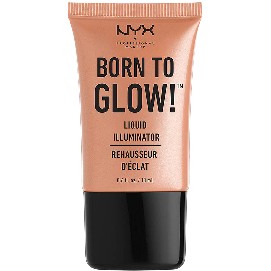 Köp NYX PROFESSIONAL MAKEUP Born to Glow Liquid Illuminator,  18ml NYX Professional Makeup Primer fraktfritt