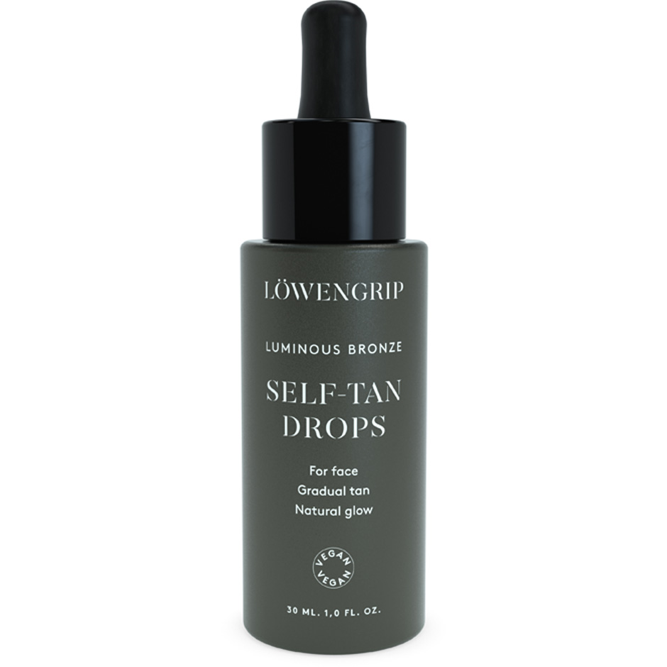 Köp Löwengrip Luminous Bronze Self-Tan Drops, Self-Tan Drops 30 ml Löwengrip Brun utan sol fraktfritt