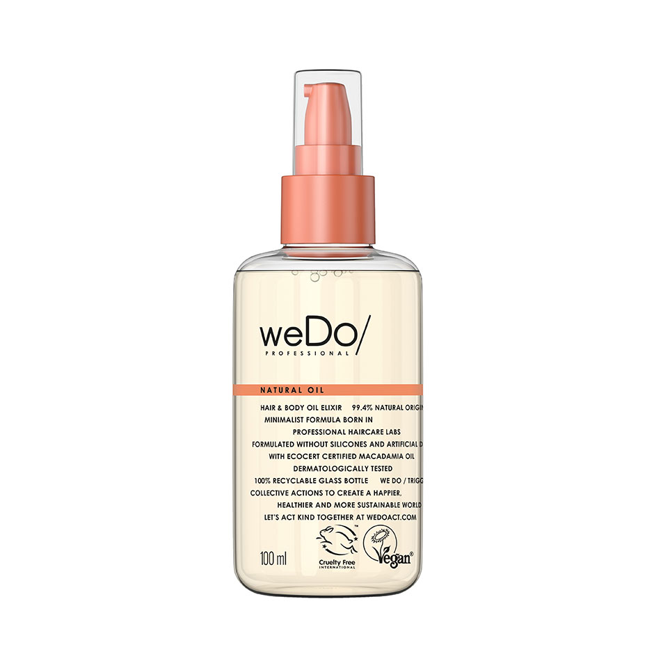 Natural Hair & Body Oil Elixir, 100 ml weDo Vårdande produkter