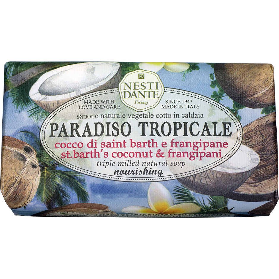 Paradiso Tropicale St.Barth Coconut & Frangipane, 250 g Nesti Dante Handtvål