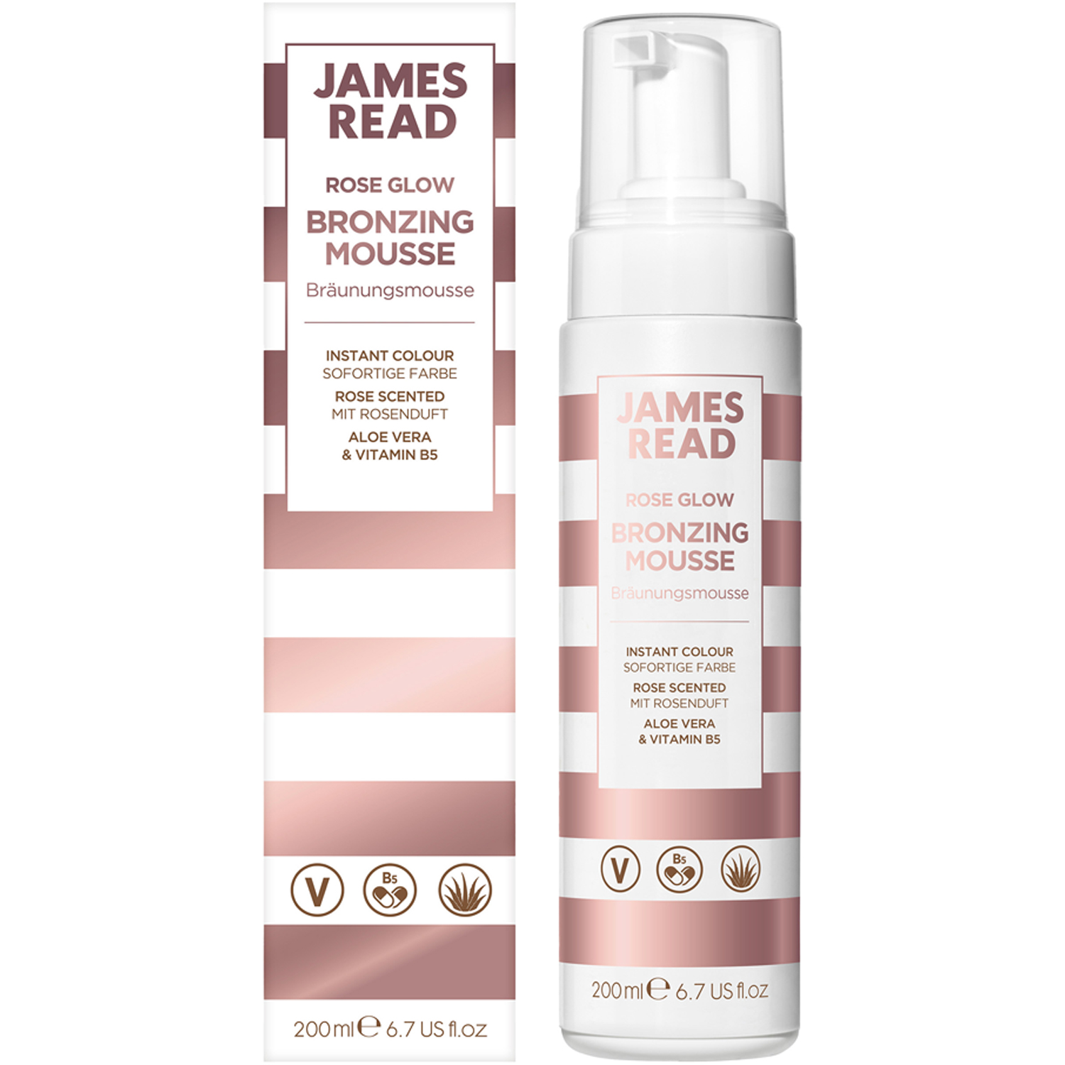Köp James Read Instant Bronzing Mist, Instant Bronzing Mist Face & Body 200 ml James Read Brun utan sol fraktfritt