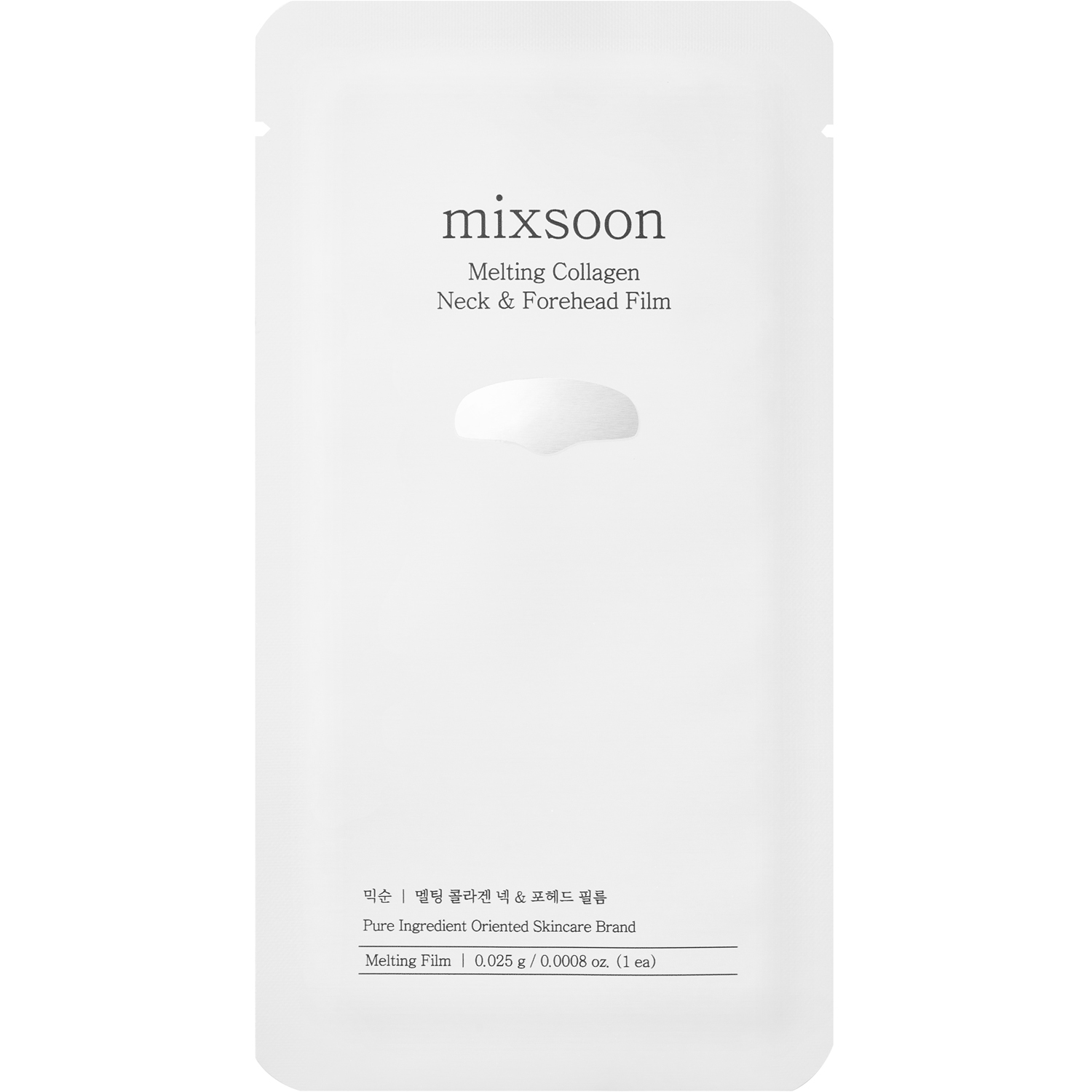 Mixsoon Melting Collagen Neck and Forehead Film 5 pcs
