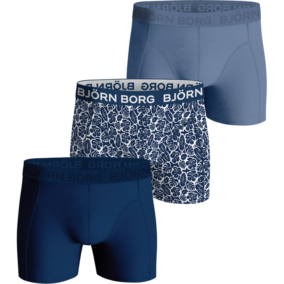 Cotton Stretch Boxer 3p Multipack Dark Blue,  Björn Borg Boxers och strumpor