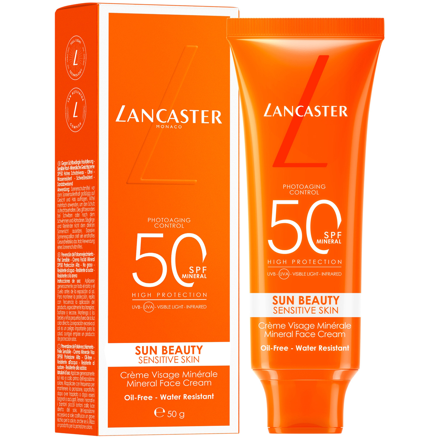 Sun Sensitive Sun Beauty Mineral Face Cream SPF50