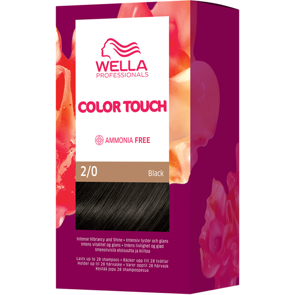 Köp Wella Professionals Care Pure Naturals Color Touch 2/0, 2/0 Pure Naturals Black Wella Toning fraktfritt