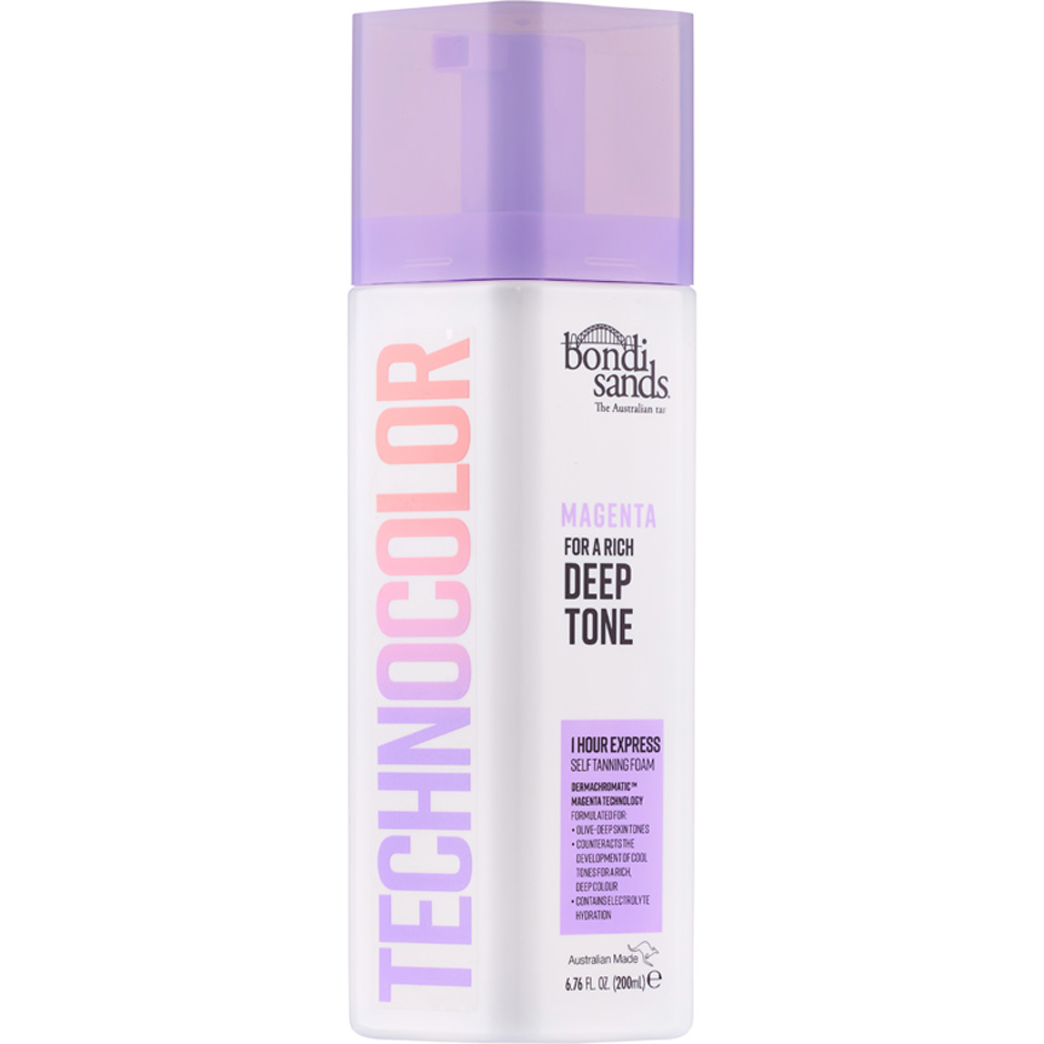 Technocolor 1h Express Self Tanning Foam 200 ml Bondi Sands Brun utan sol (BUS)