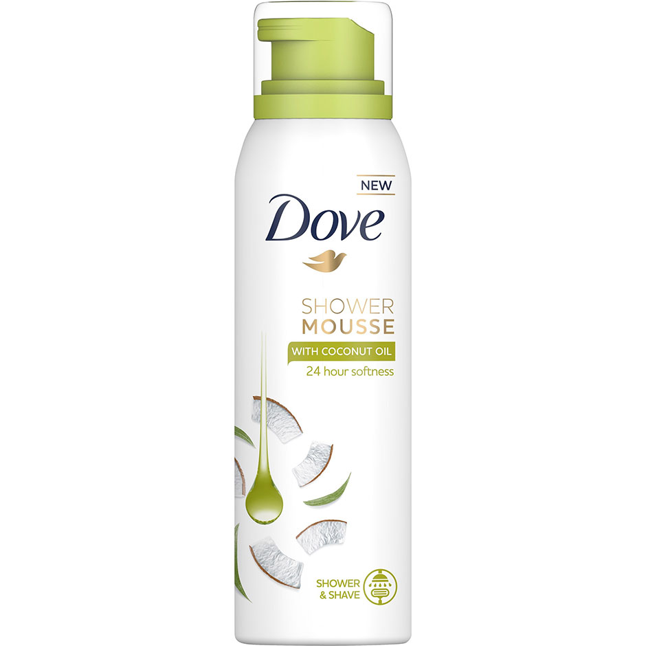 Shower Mousse Coconut Oil, 200 ml Dove Duschcreme