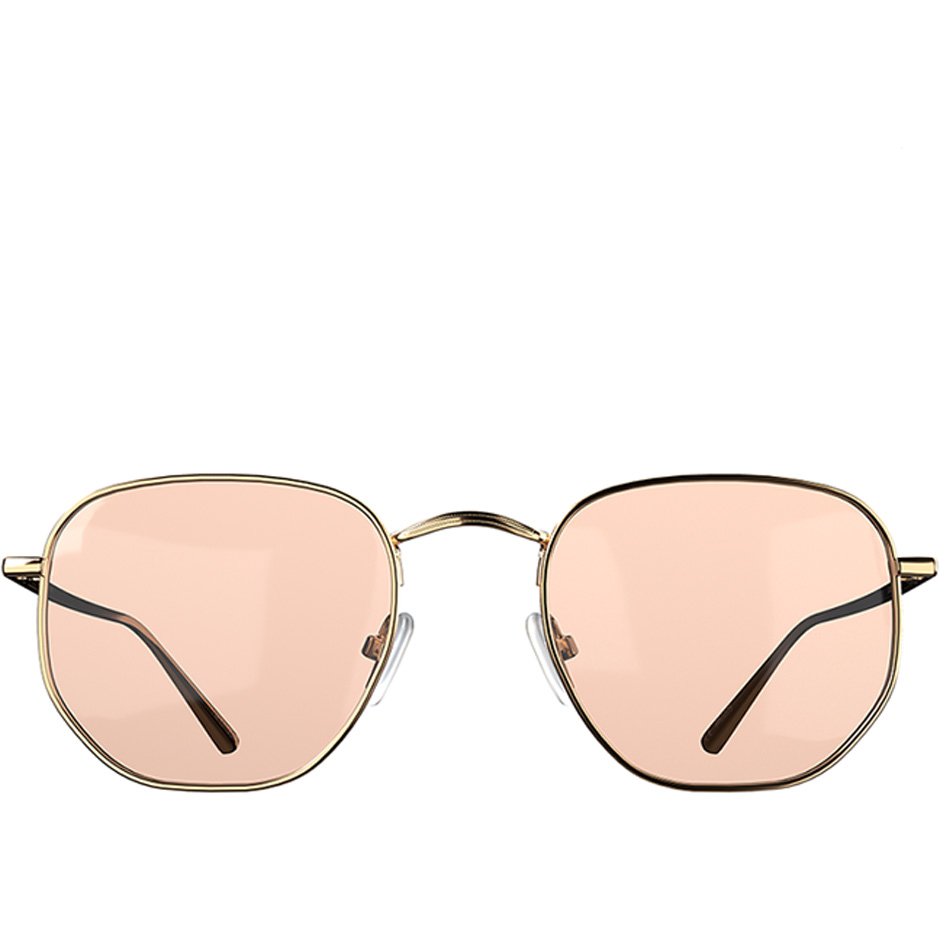 Produktfoto för Corlin Eyewear Lucca Sunglasses Gold Cinnamon
