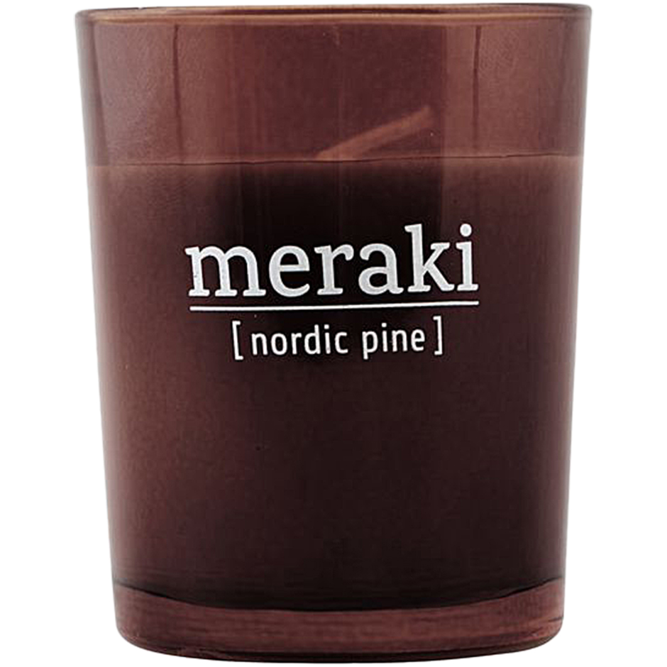 Nordic Pine Scented Candle,  Meraki Doftljus