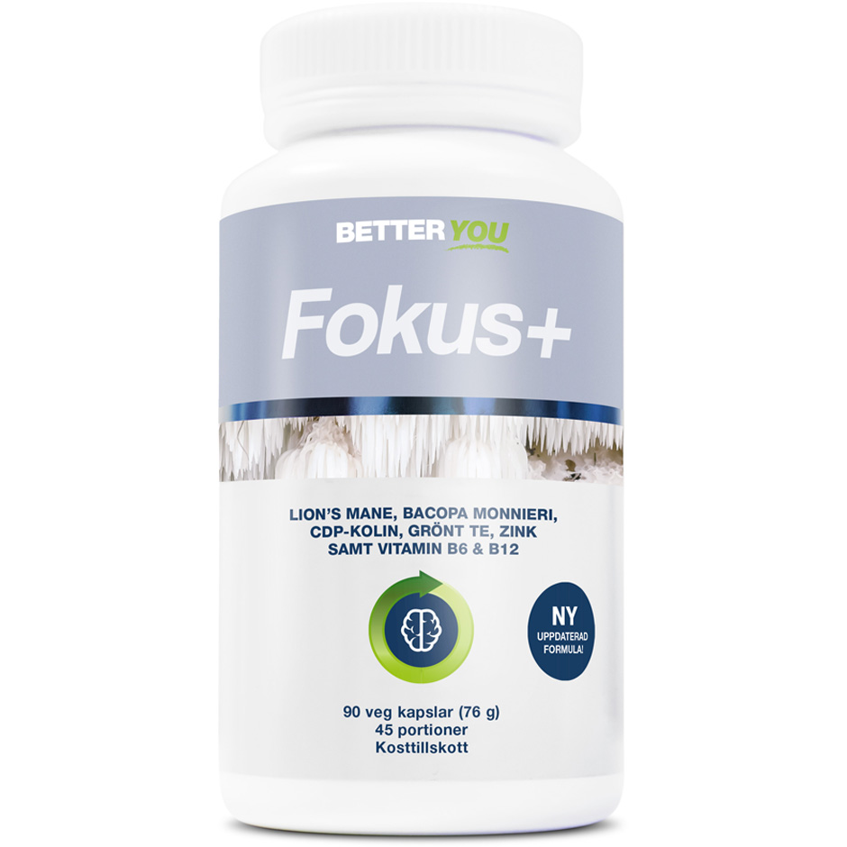 Fokus Plus 90 st Better You Kosttillskott & Vitaminer