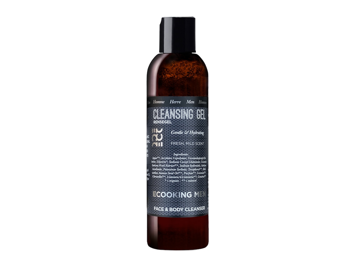 Men Cleansing Gel, 200 ml Ecooking Ansiktsrengöring