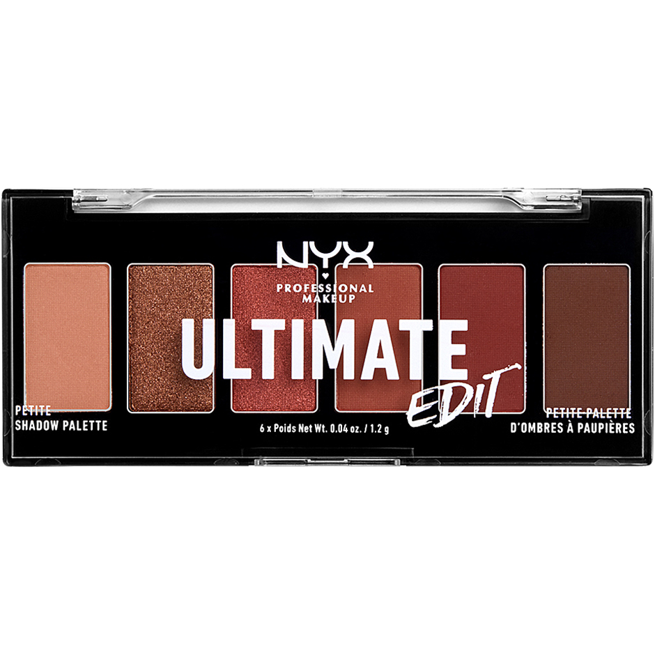 Köp NYX PROFESSIONAL MAKEUP Ultimate Shadow Palette Petit Edition, Warm Neutrals NYX Professional Makeup Ögonpaletter fraktfritt