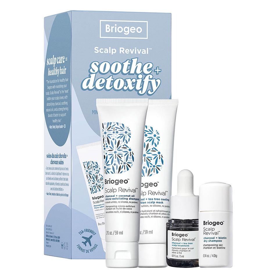 Scalp Revival™ Soothe + Detoxify Hair Care Minis, Briogeo Paket