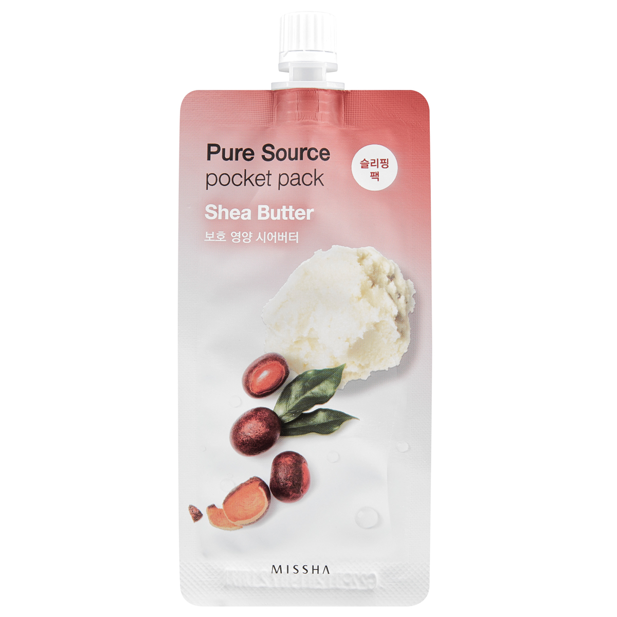 Pure Source Pocket Pack (Shea Butter),  MISSHA K Beauty Masker