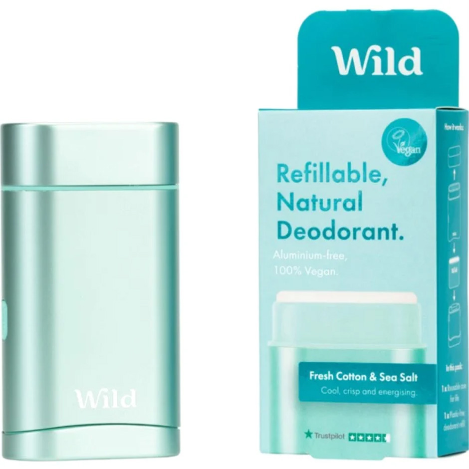 Deo Fresh Cotton & Sea Salt, 40 g Wild Deodorant