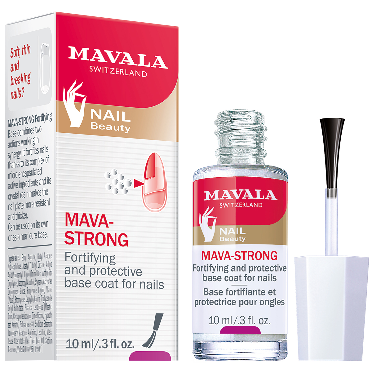 Köp Mava-Strong,  10 ml Mavala Nagelvård fraktfritt