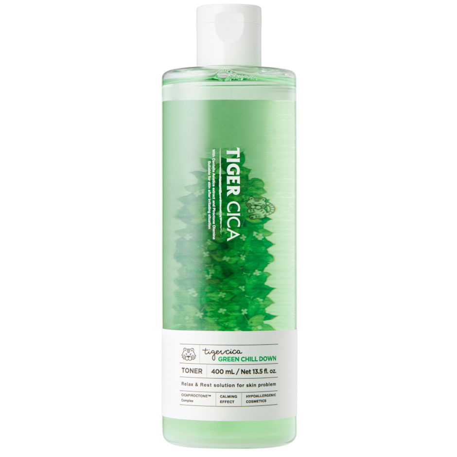 Tiger Cica Green Chill Down Toner, 400 ml It'S SKIN Ansiktsvatten