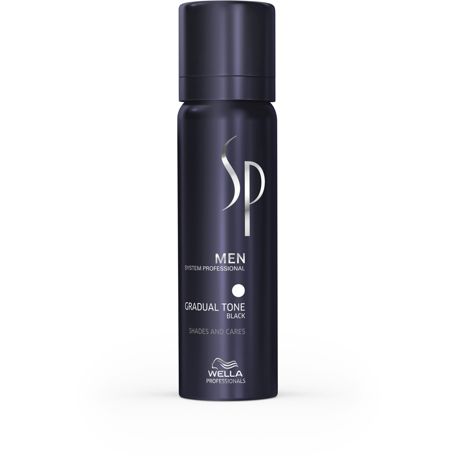 Köp Wella System Professional Men Gradual Tone Black, SP Men Gradual Tone Black 60 ml Wella Färg fraktfritt