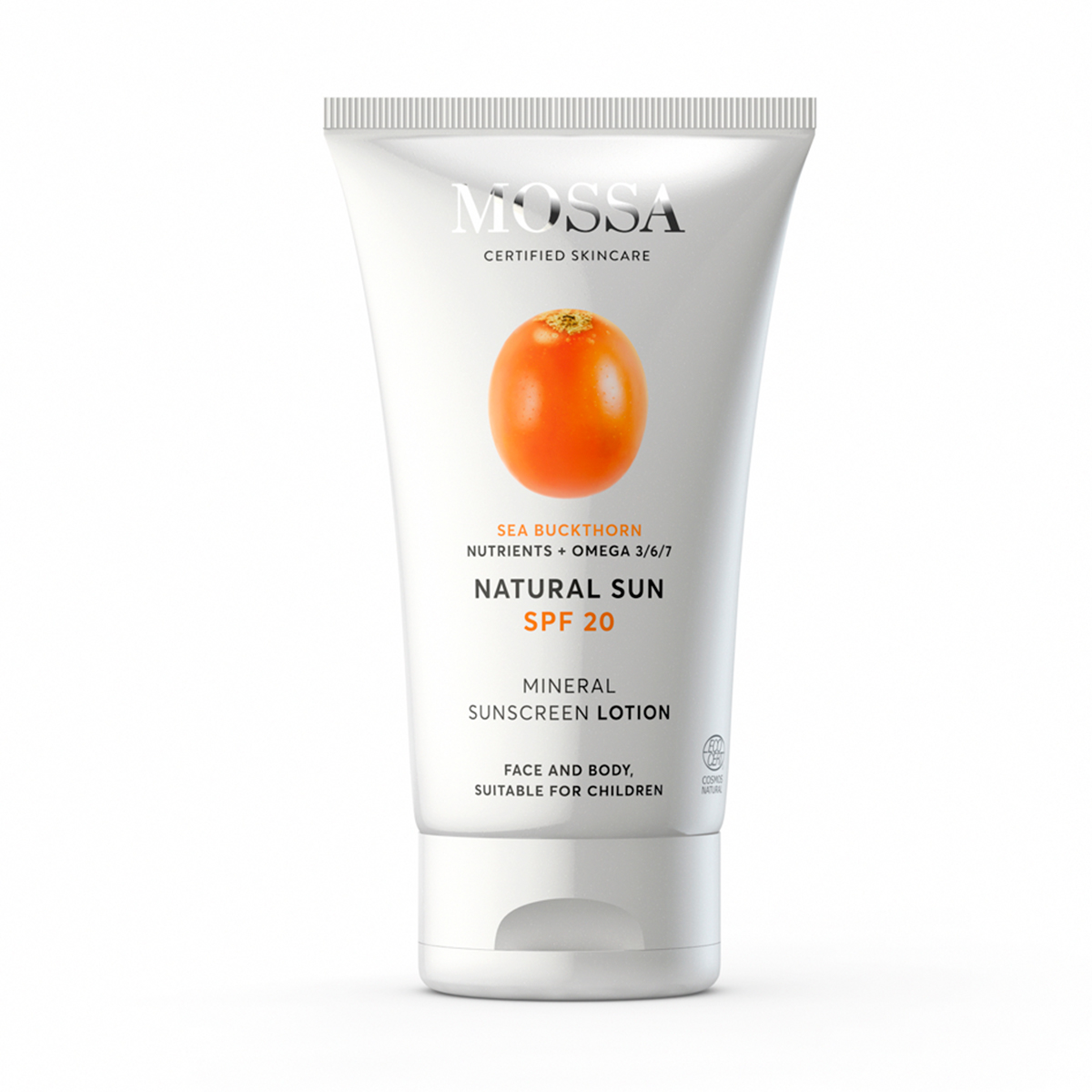NATURAL SUN Mineral Sunscreen Lotion,  MOSSA Body Lotion