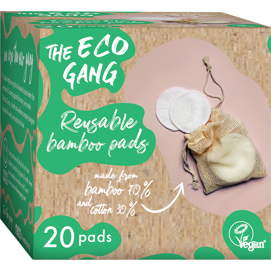 Bamboo Cotton Pads,  The Eco Gang Kompletterande produkter