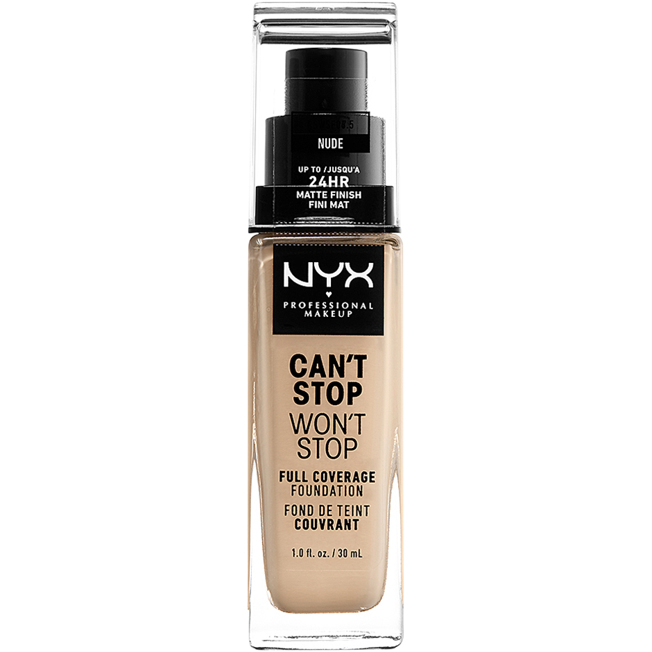 NYX PROF. MAKEUP Can t Stop Won t Stop Foundation - Nude