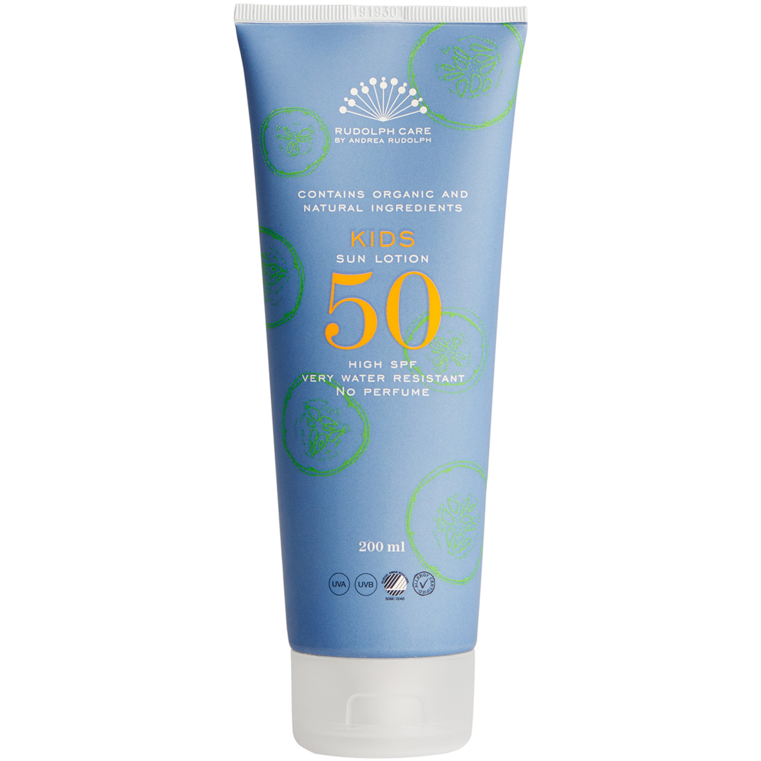 Produktfoto för Rudolph Care - Sun Kids Lotion - Solkräm - SPF50 - 200 ml. - 200 ml.