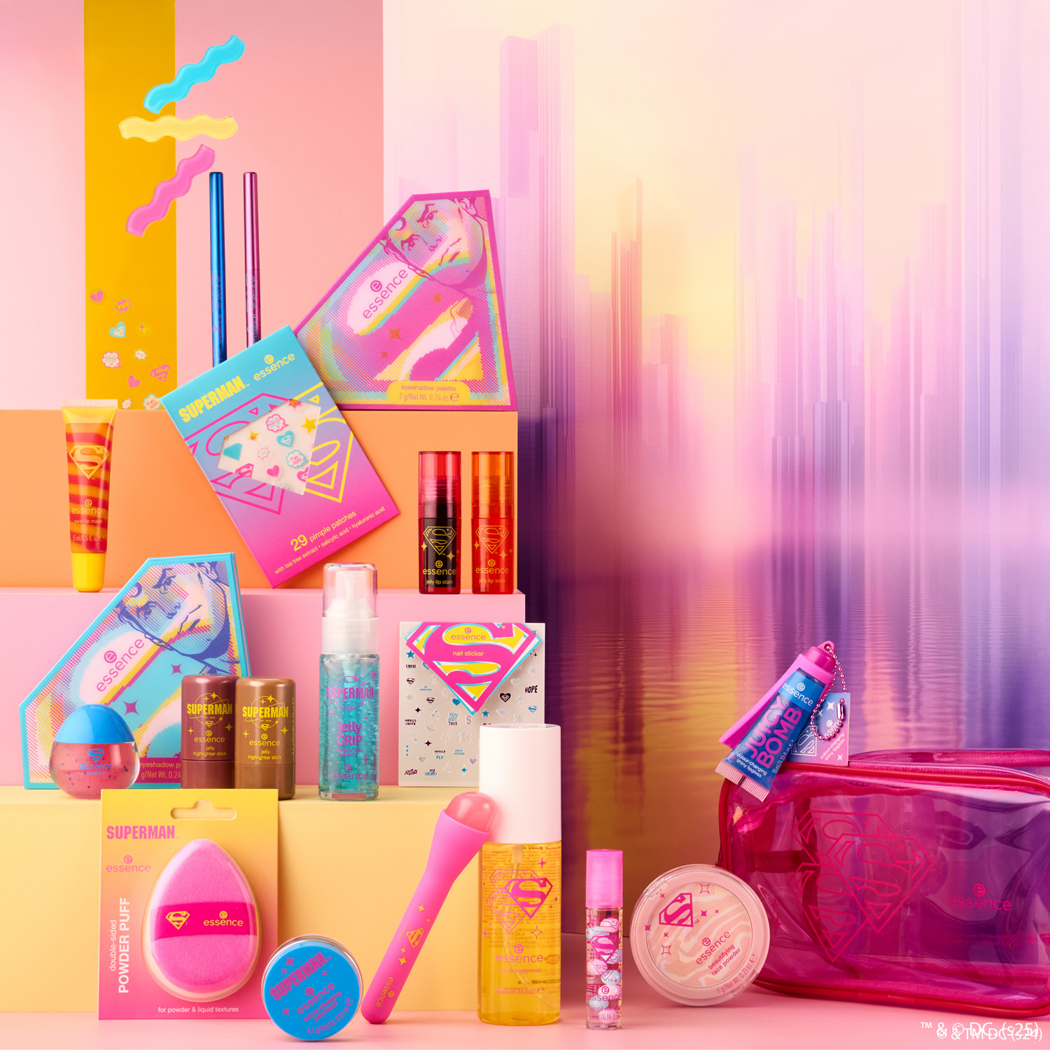 Superman colour-changing jelly blush