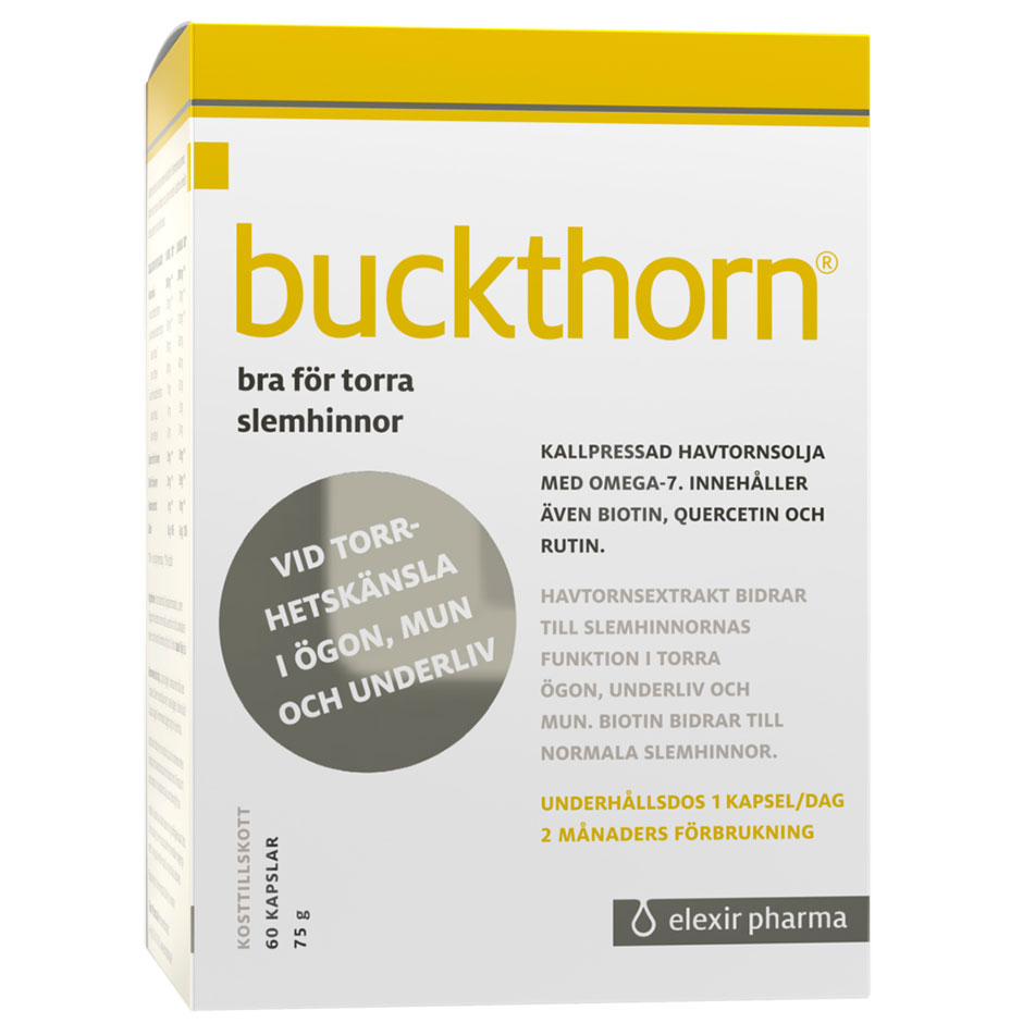 Buckthorn,  Elexir Pharma Kosttillskott & Vitaminer