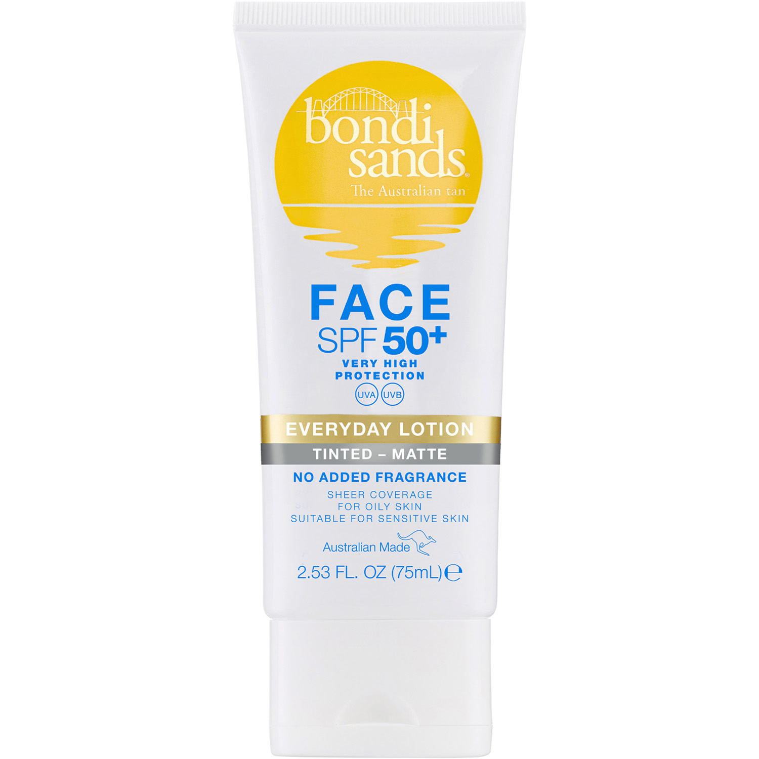 SPF50+Everyday Matte Tinted Face Lotion