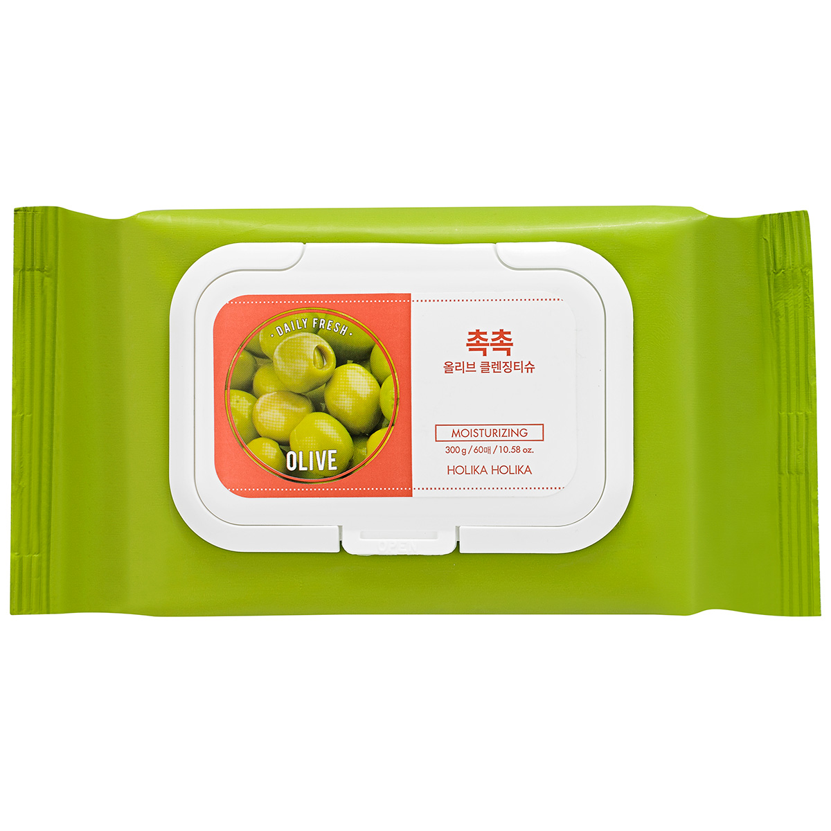 Köp Daily Fresh Olive Cleansing Tissue,  Holika Holika Ansiktsrengöring fraktfritt